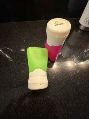 Go Gear Silicone Squeeze Travel Bottles 2 fl oz Set of 2
